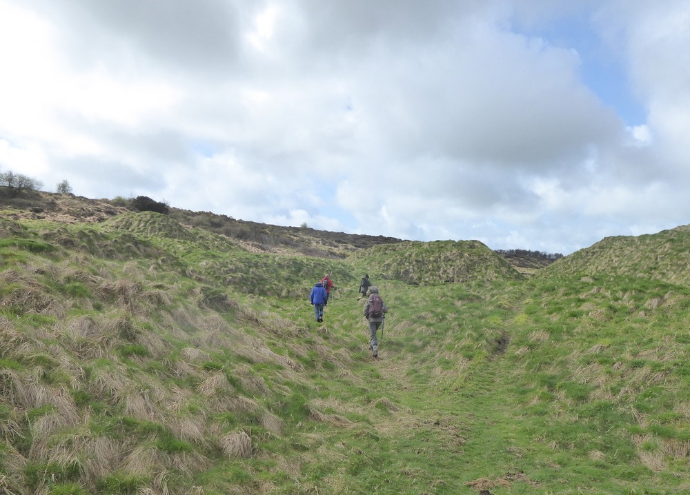 Lead mine workings